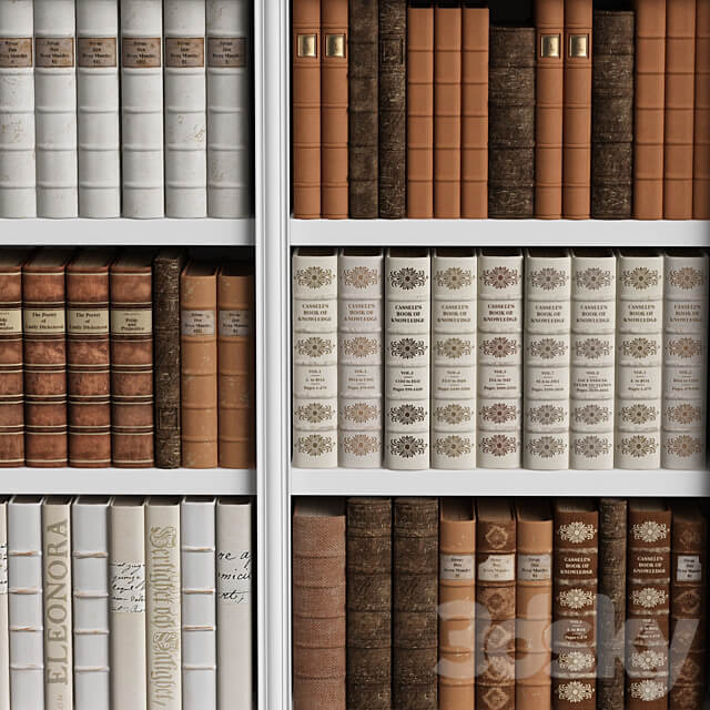 Classic Books 38 3D Models