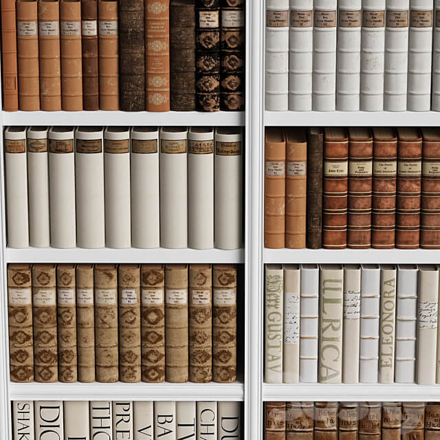Classic Books 38 3D Models