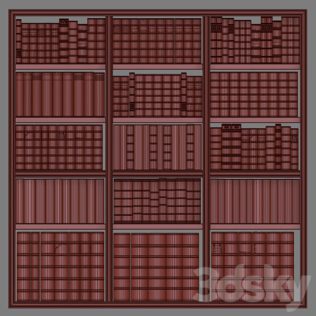 Classic Books 38 3D Models