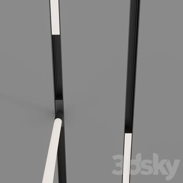 Track system Centersvet FREELIGHT TUBE LINE 3D Models