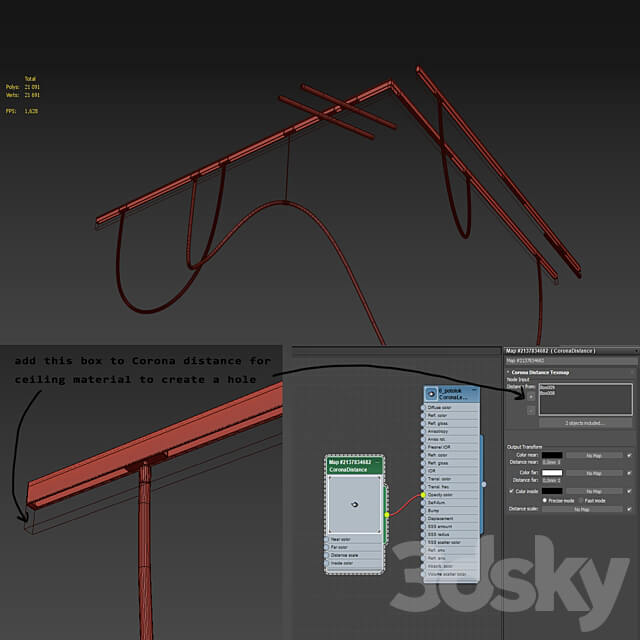Track system Centersvet FREELIGHT TUBE LINE 3D Models