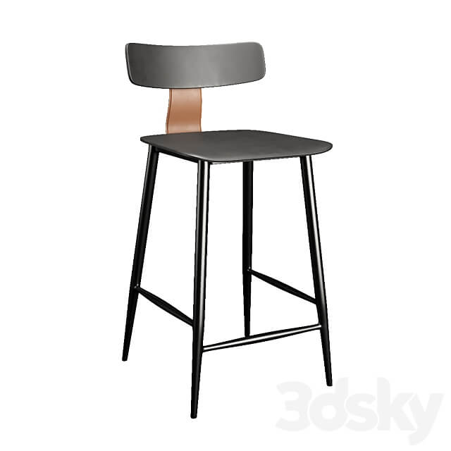 Semi bar chair Ant 3D Models