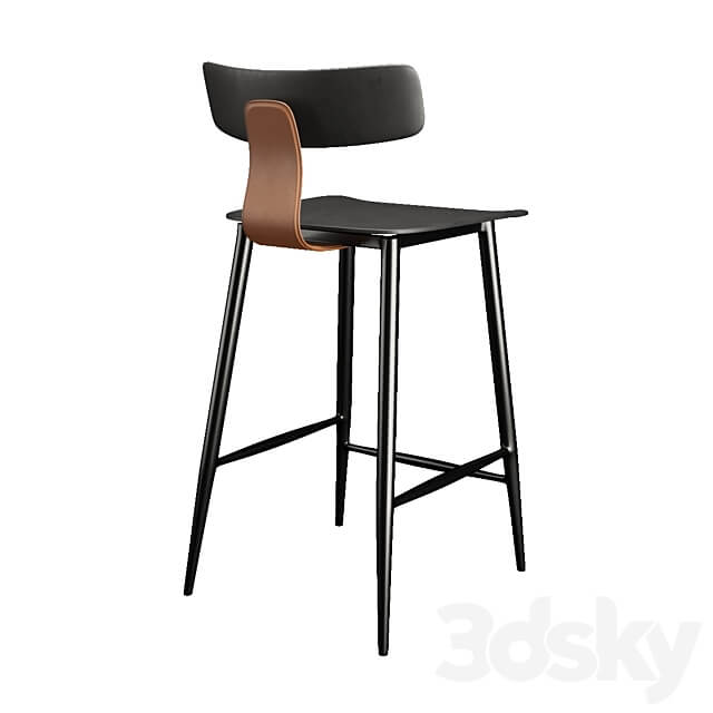 Semi bar chair Ant 3D Models