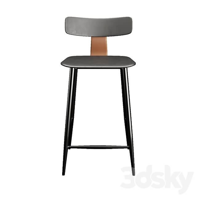 Semi bar chair Ant 3D Models