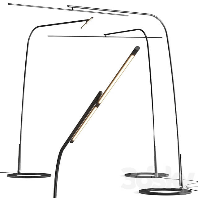 Stealth by Cattelan Italia Floor Lamp 3D Models