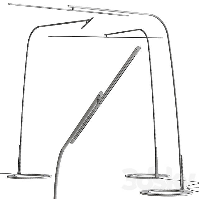Stealth by Cattelan Italia Floor Lamp 3D Models