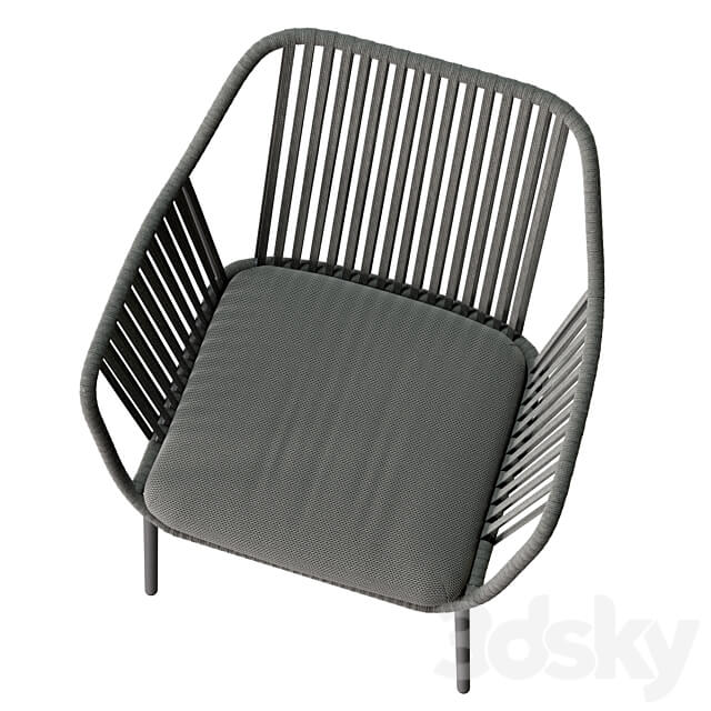 Pedrali Babila Twist armchair 3D Models