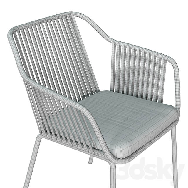 Pedrali Babila Twist armchair 3D Models