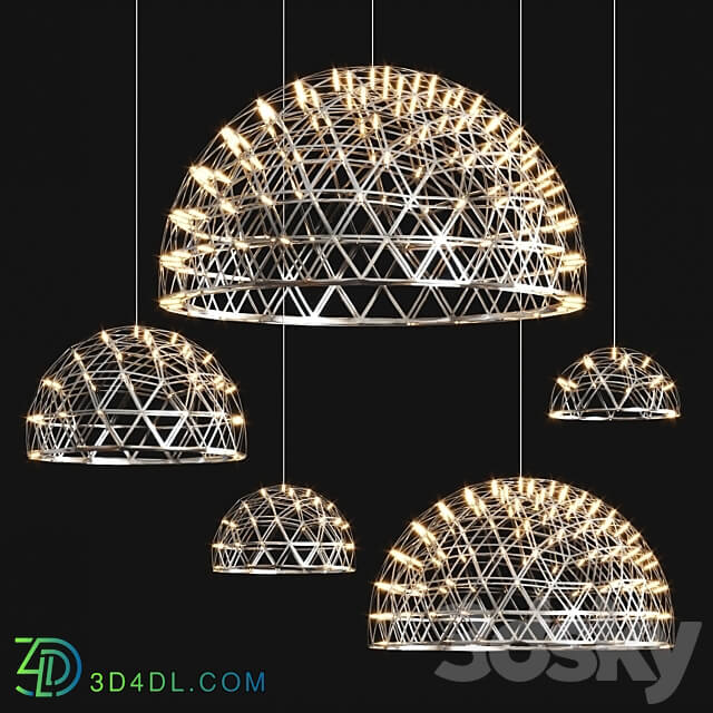 Raimond Dome by Moooi Pendant light 3D Models