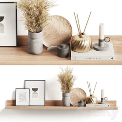 Decorative set 057 3D Models 