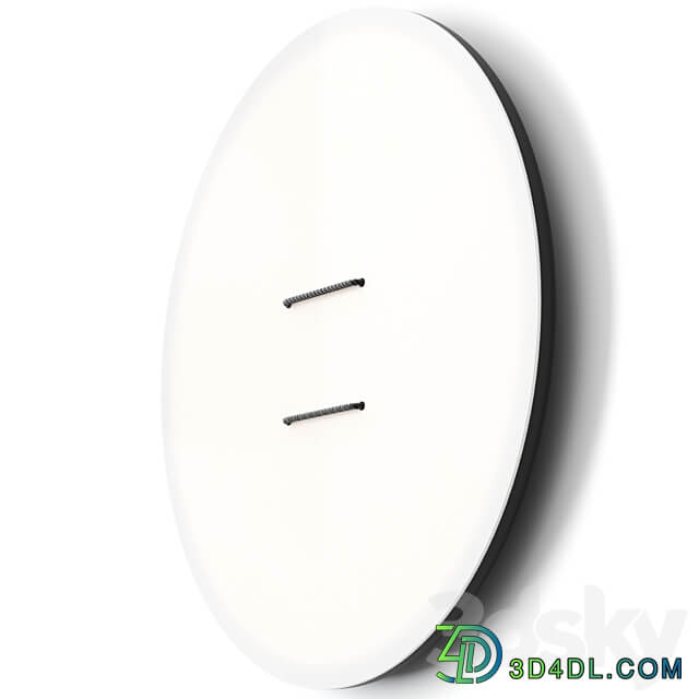 Exclusive Button by Andlight Wall Lamp 3D Models