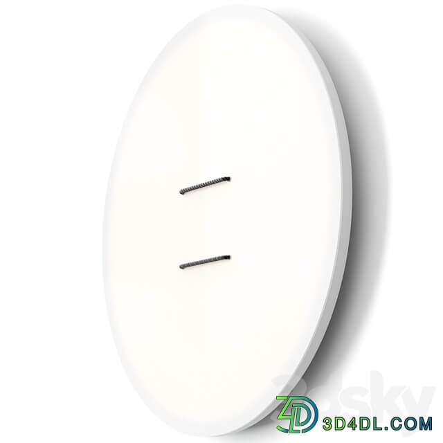 Exclusive Button by Andlight Wall Lamp 3D Models