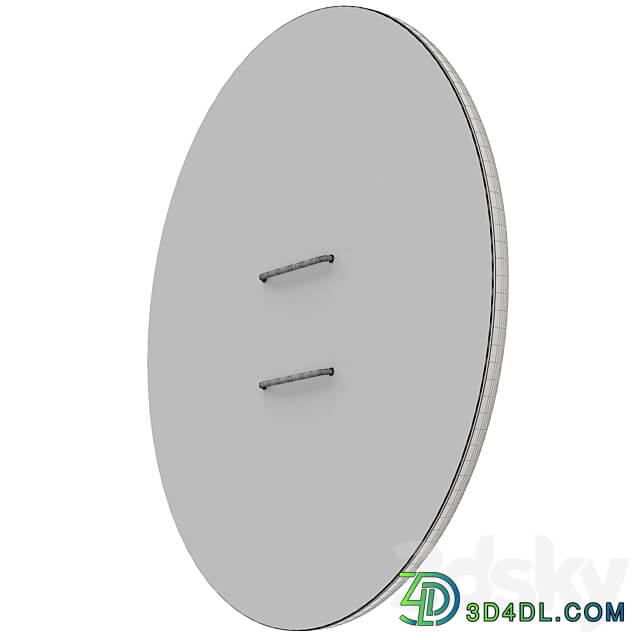 Exclusive Button by Andlight Wall Lamp 3D Models