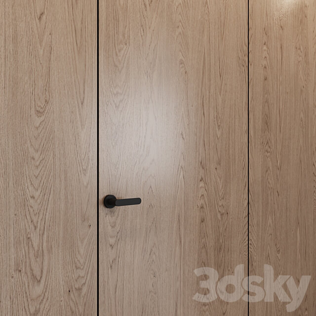 Door Wall Panel 02 Muzafarov Collections 3D Models