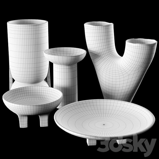 RH Vases collection 3 3D Models