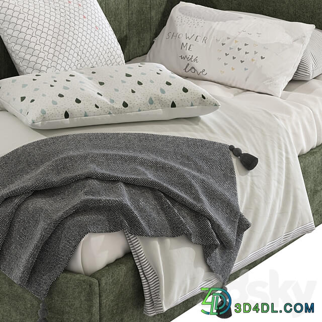 Modern style sofa bed 258 3D Models