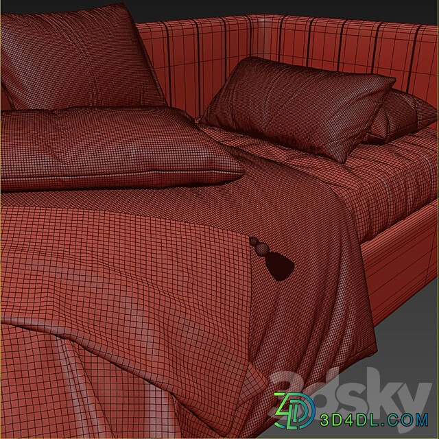 Modern style sofa bed 258 3D Models