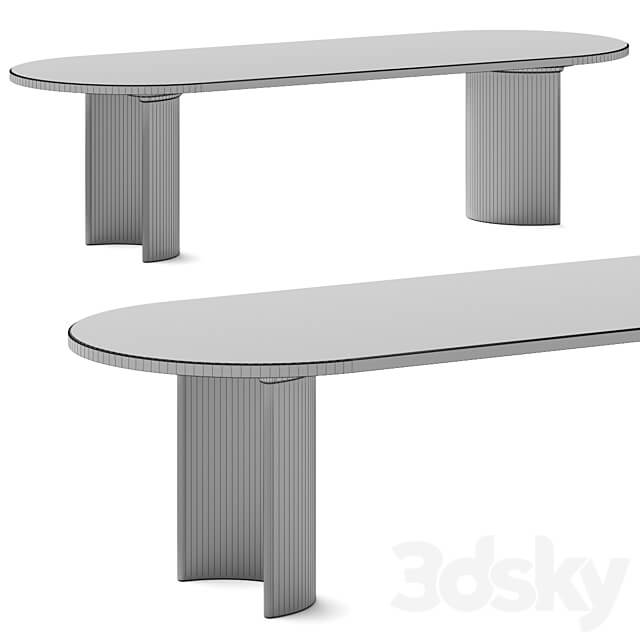 Molteni C Blevio Dining 3D Models