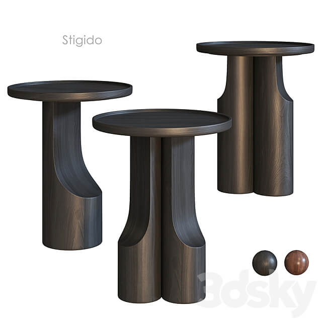Stigido Side table AM PM 3D Models