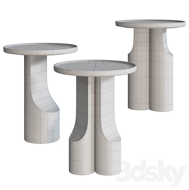 Stigido Side table AM PM 3D Models