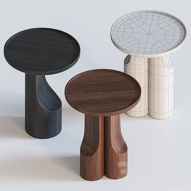 Stigido Side table AM PM 3D Models