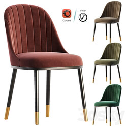modern dining chair 3D Models 
