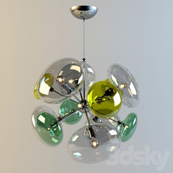 IDL moira Art. 366 3PF Pendant light 3D Models 