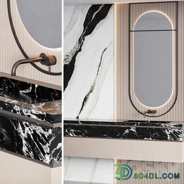 Bathroom Furniture 37 3D Models