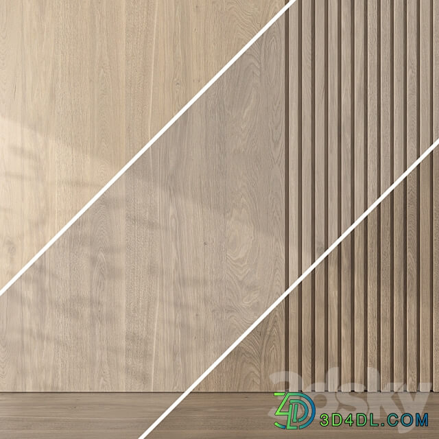 Oak texture 019 3D Models