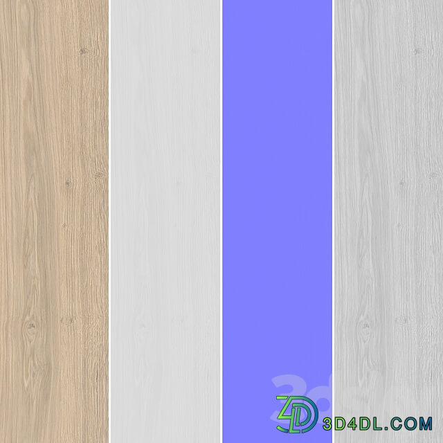 Oak texture 019 3D Models