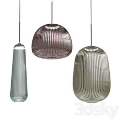 AQUARELL Pendant light 3D Models 
