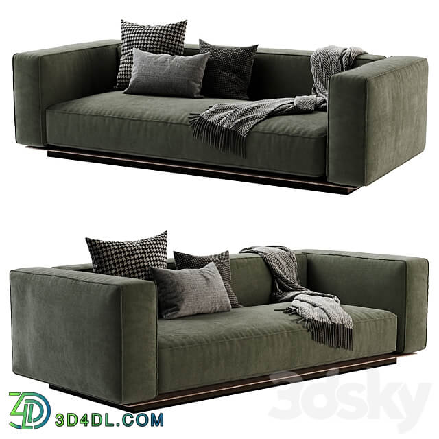 Flexform sofa grandemare 3D Models