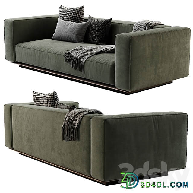 Flexform sofa grandemare 3D Models