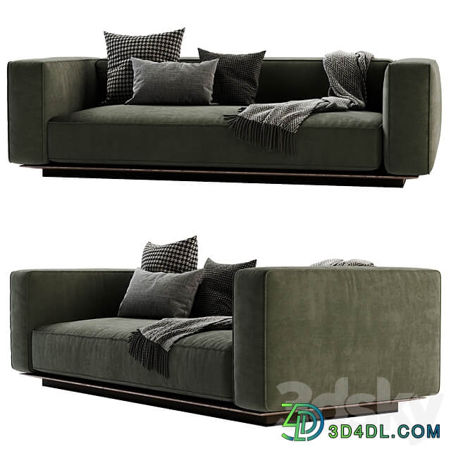 Flexform sofa grandemare 3D Models