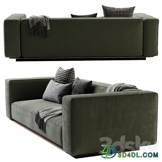 Flexform sofa grandemare 3D Models