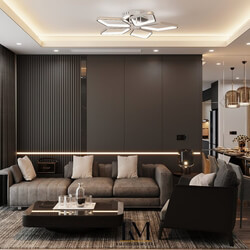  Apartment Interior Model By NV Khiem 