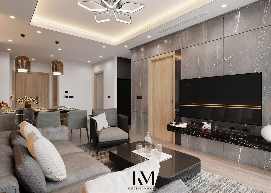  Apartment Interior Model By NV Khiem