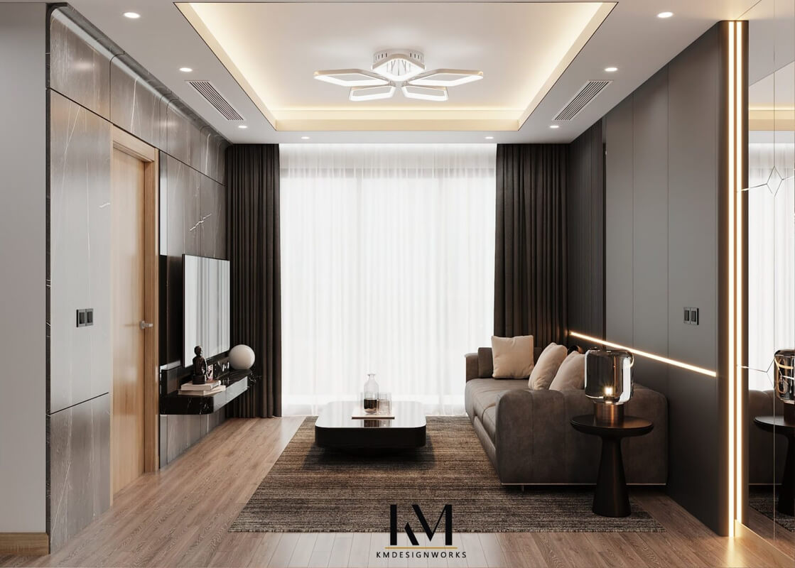  Apartment Interior Model By NV Khiem