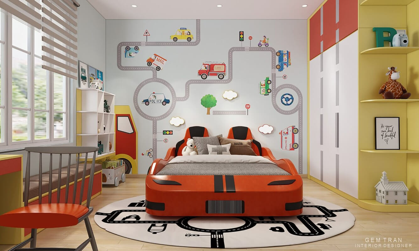 9562 3D Model Interior Children Room By Gem Tran