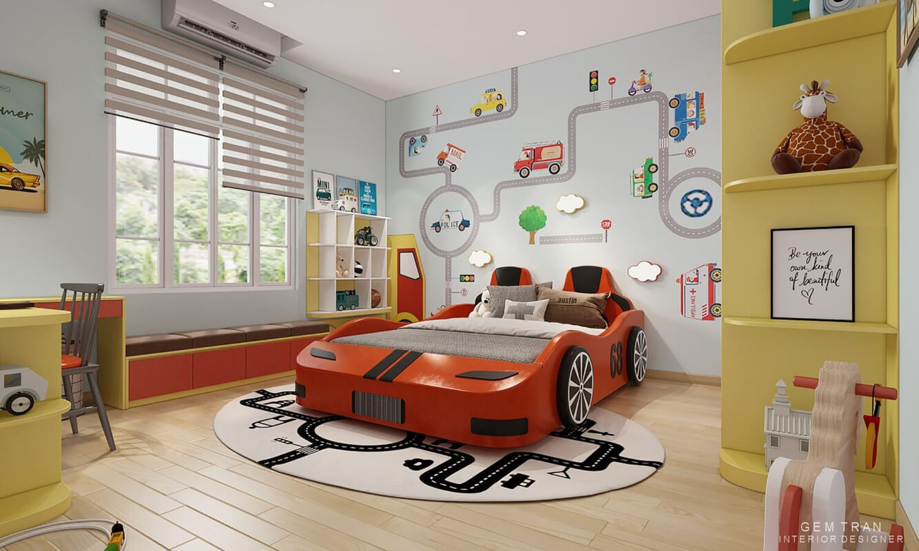9562 3D Model Interior Children Room By Gem Tran