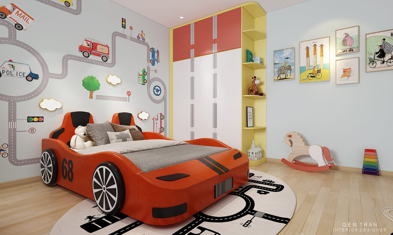 9562 3D Model Interior Children Room By Gem Tran