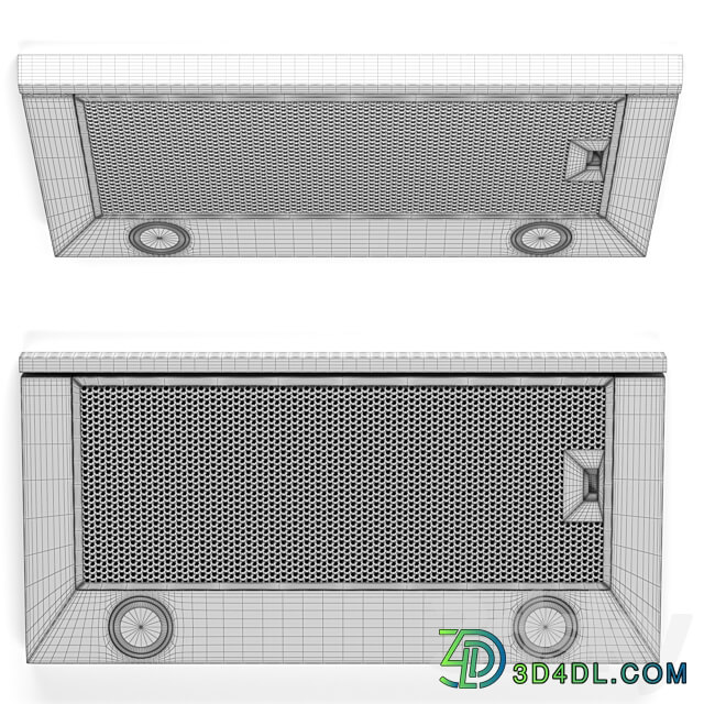 HOOD HAIER HVX T671B 3D Models