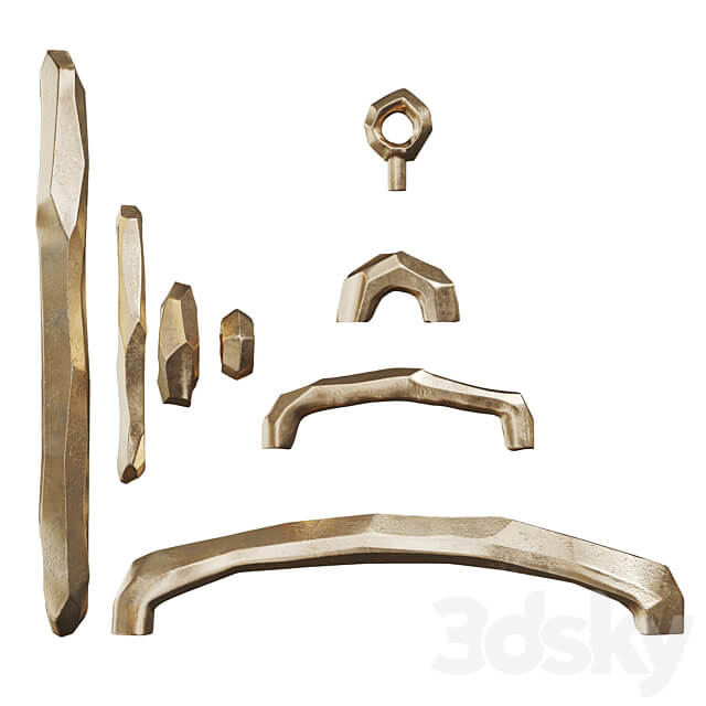 Furniture handles EDGE Vetvi Store Other 3D Models