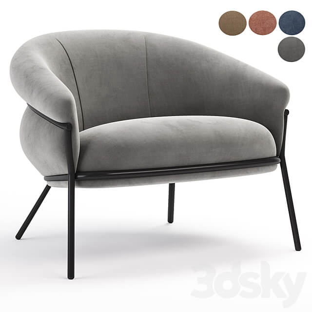 Grasso armchair 3D Models