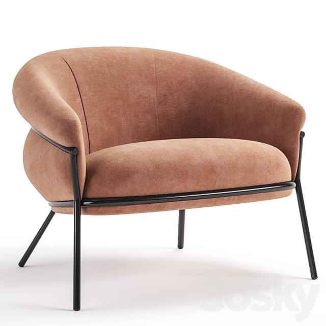 Grasso armchair 3D Models