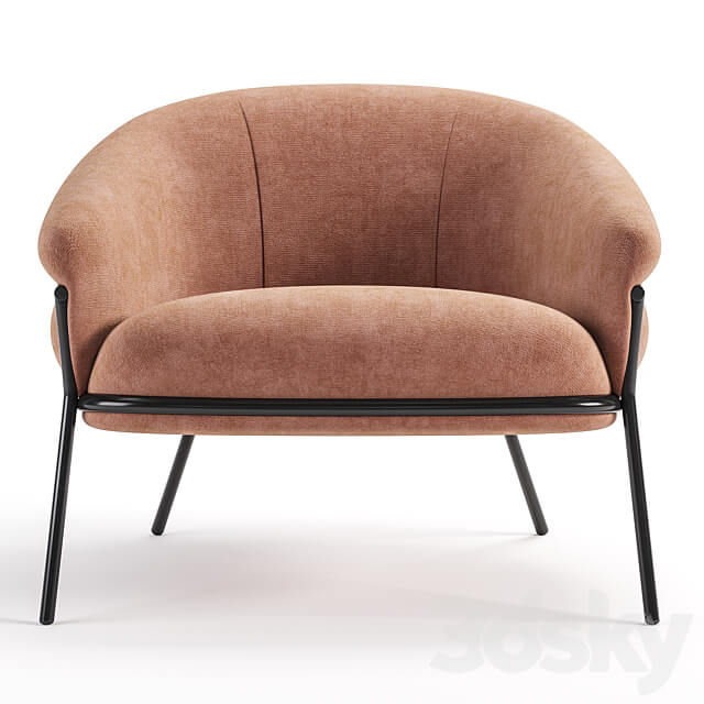 Grasso armchair 3D Models