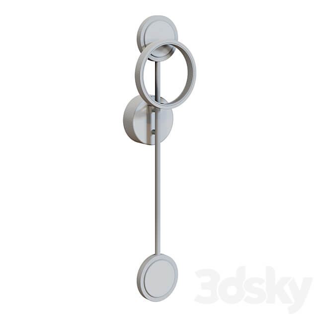 Loft concept Bendik Gold Ring Wall lamp B 3D Models