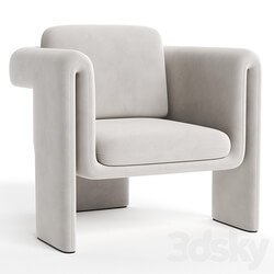 HENNA armchair 3D Models 