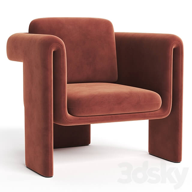 HENNA armchair 3D Models