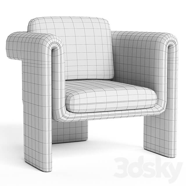 HENNA armchair 3D Models